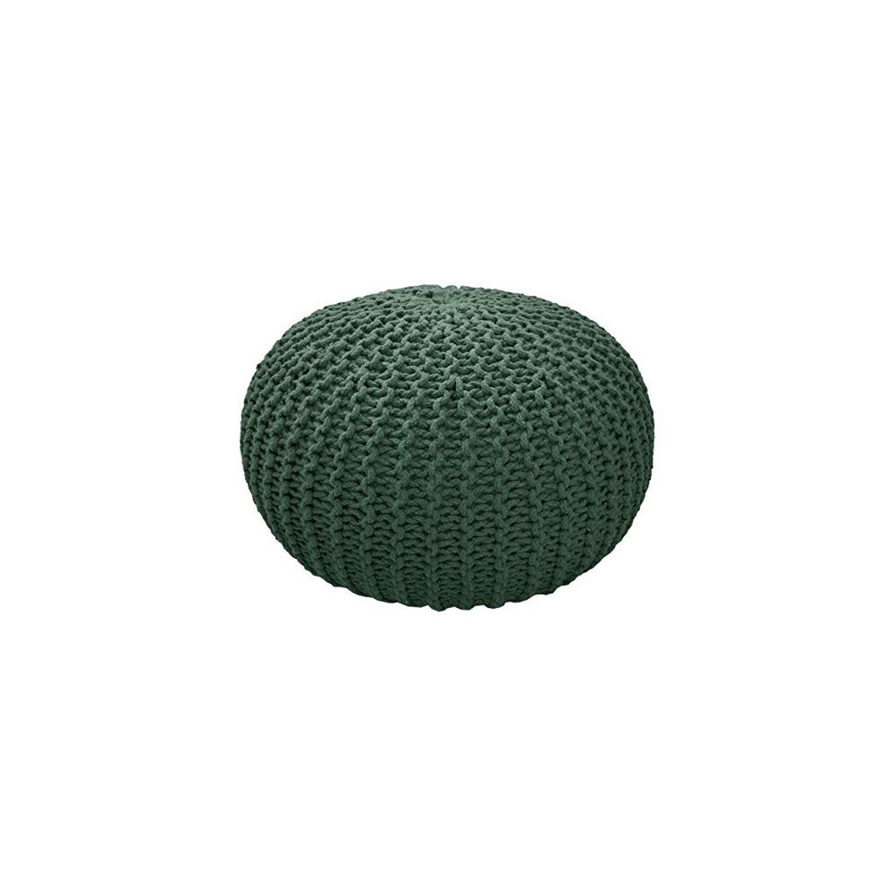ZXXY Removable Braided Cushion Stool Round Pier Hand Woven Bean Bag Simple Sofa Pouf Seat Home Floor Ball Chair Knitted Rest 