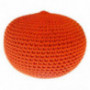 ZXXY Round Knitted Footstool Chunky Hand Knit Woven Bean Bag Pouf Foot Stool Contemporary Living Room Cushion Seat Lazy Sofa 