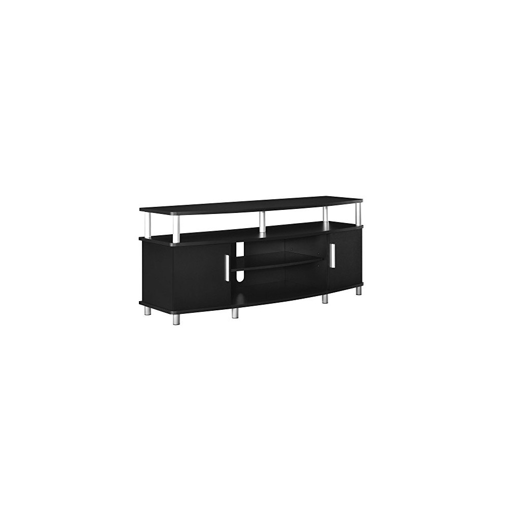 Ameriwood Home Carson TV Stand for TVs up to 50", Black Universe