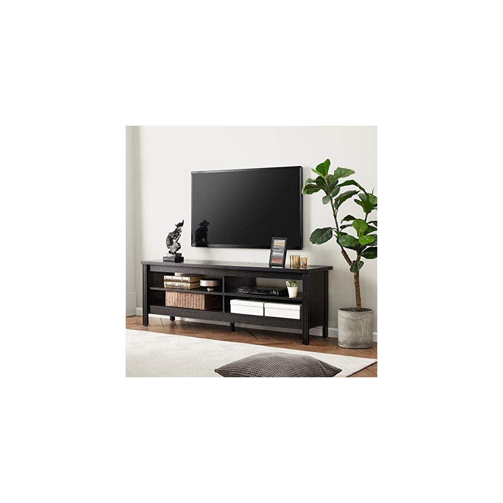 FITUEYES TV Stand,Entertainment Center for 65/55/43/32 Inch Flat Screen TVs, Classic TV Console Table for Living Room Bedroom
