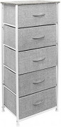 Sorbus Dresser Storage Tower, Organizer for Closet, Tall Dresser for Bedroom, Chest Drawer for Clothes, Hallway, Living Room,