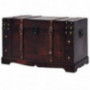 vidaXL Vintage Treasure Chest Wood Storage Trunk Organizer Box Side Stand