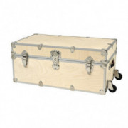 Rhino Trunk and Case Rhino Naked Large Trunk with Wheels, 32"X18"X14"