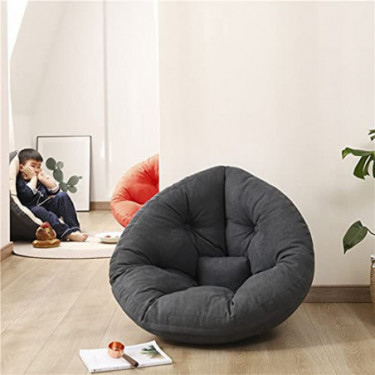 Bean Bag Chair Foam Filled and Washable Bean Bag for Teens Adults Pets Accessory for Dorm Living Room House Sofa Sack Soft Me