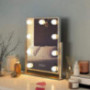 FENCHILIN Hollywood Mirror with Light Large Lighted Makeup Mirror Vanity Makeup Mirror Smart Touch Control 3Colors Dimable Li