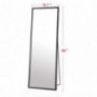 Beauty4U 59” x 20”, Full Length Mirror Standing Leaning Mirror Floor Large Full Body Free Standing for Dressing Bedroom Home 