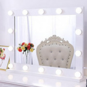 Chende Large Vanity Mirror with Lights, Hollywood LED Makeup Mirror with 3 Color Lighting Modes and Dimmer, 31.5 X 23.6 Inche