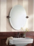 Moen DN0892ORB Gilcrest 26-Inch x 23-Inch Frameless Pivoting Bathroom Tilting Mirror, Oil Rubbed Bronze