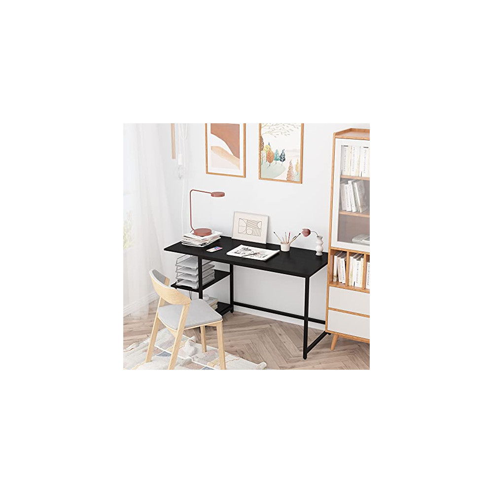 Teraves Reversible Computer Desk for Small Spaces with Universe Furniture