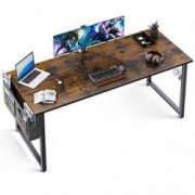 ODK 63 inch Super Large Computer Writing Desk Gaming Sturdy Home Office Desk, Work Desk with A Storage Bag and Headphone Hook