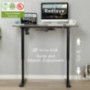 Electric Standing Desk 48 x 24 Inches, Radlove Height Adjustable Computer Desk Sit Stand Desk Home Office Desks with Splice B